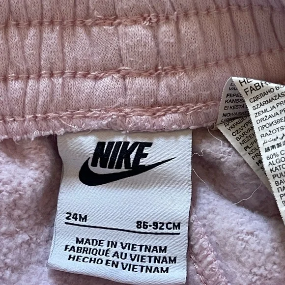 Nike Light Pink Toddler Hoodie & Jogger Set - Picture 7 of 7